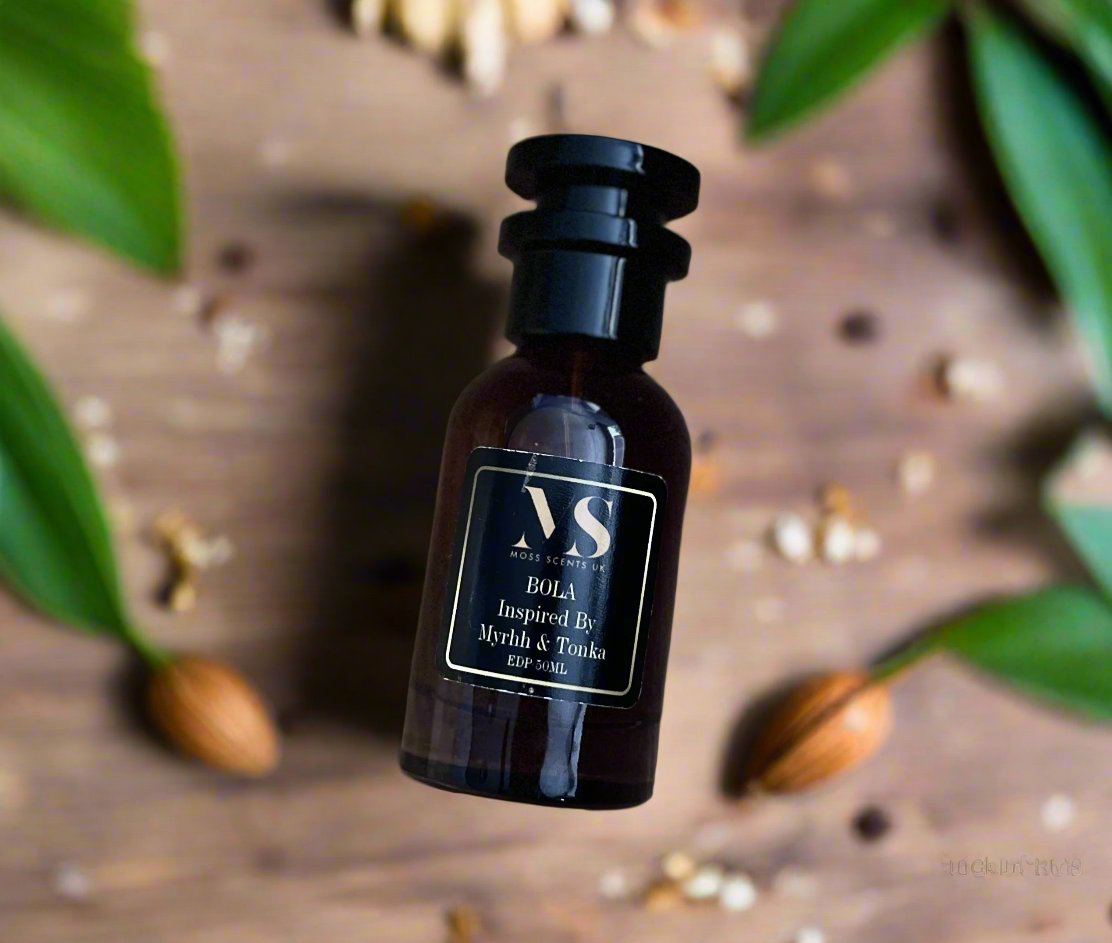 Myrrh & Tonka inspired perfume- Bola