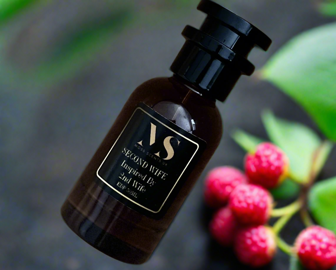 50 ML bottle of second wife inspired perfume