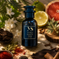 Halfeti Inspired Anatolia 50ml Extrait de Parfum bottle by Moss Scents UK, an oil-based fragrance inspired by Halfeti with exotic florals, spices, and leather tones